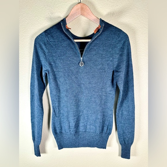 Tory Burch Logo Sweater for Women - Picture 9 of 12